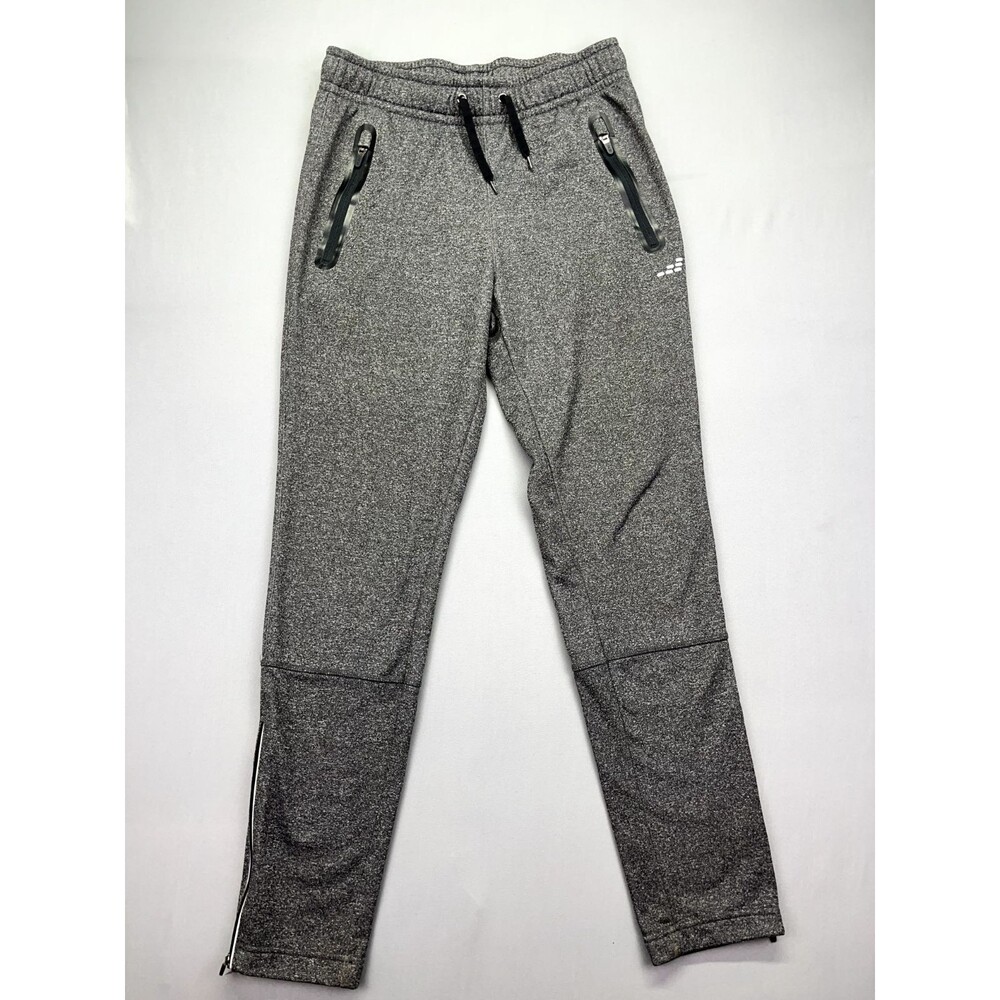 Women's BCG Sz Small Gray Athletic pants Zipper‎ pockets and Zipper ankles